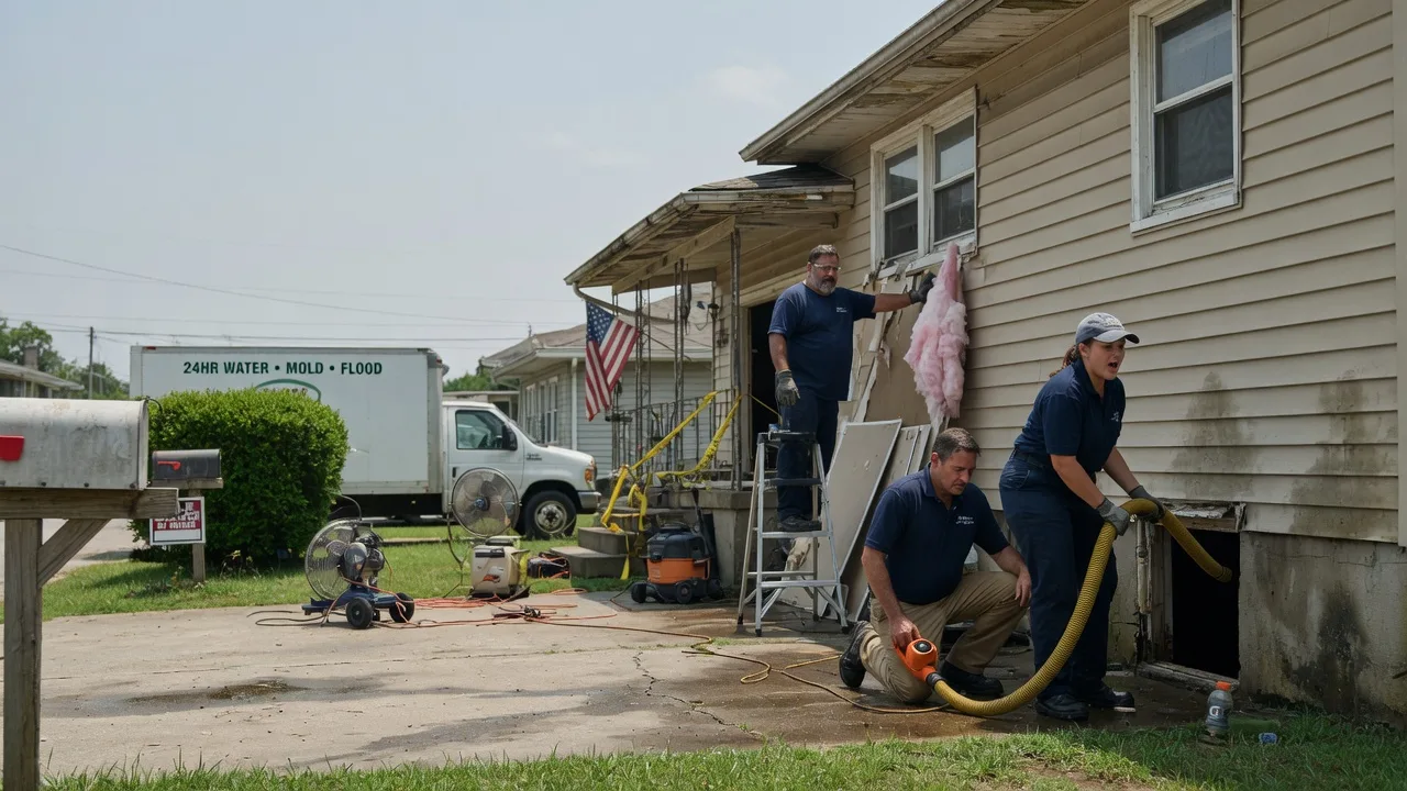 Water Damage Repair in South Park, PA near me